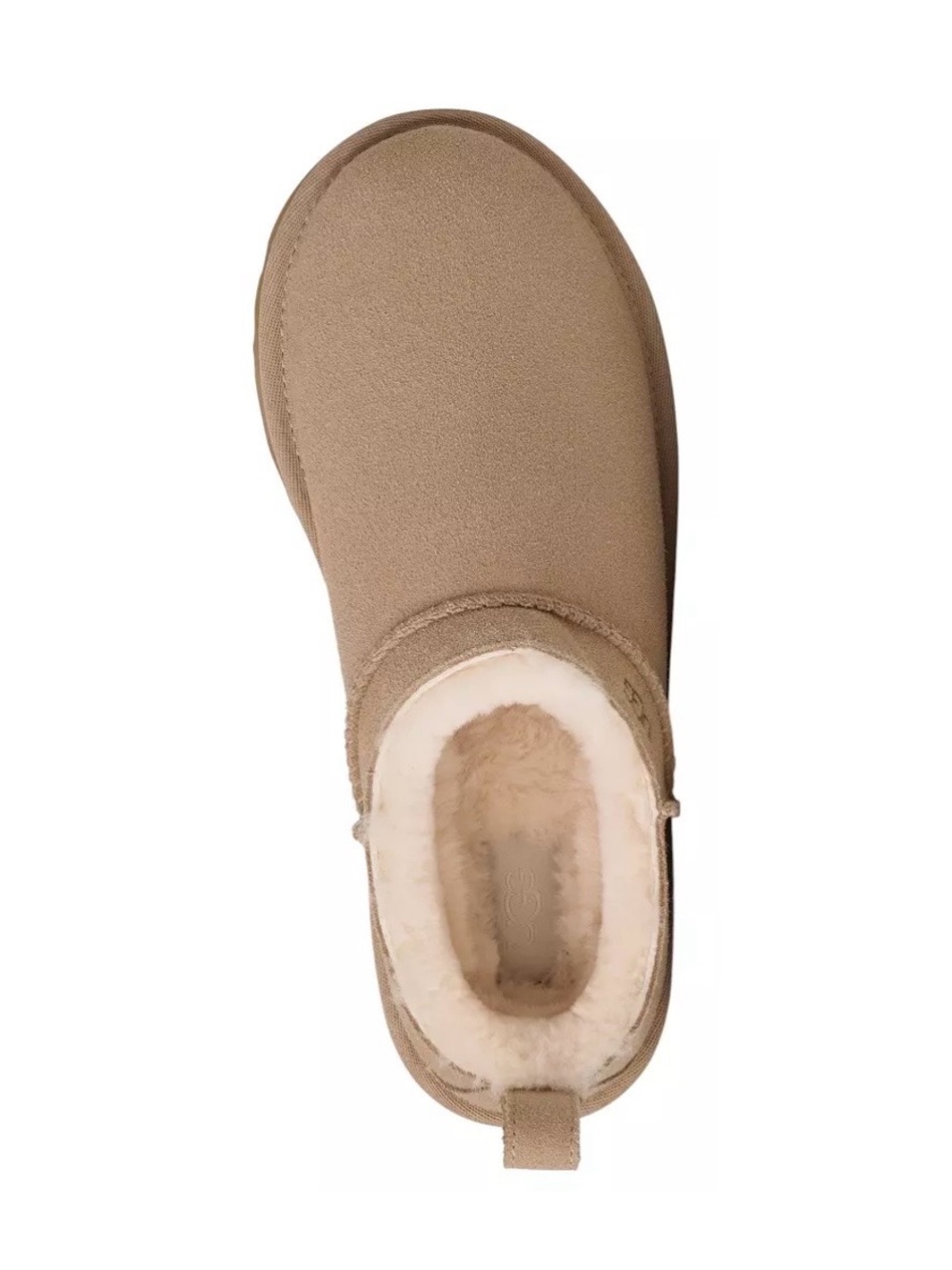 UGG Sand Classic Micro Boots Slipper Size 10 Excellent - Picture 12 of 13